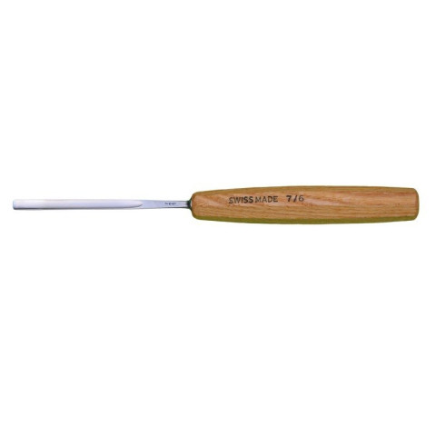 Gouge de sculpteur droite demi creuse 6 mm - EMILE PEYRON - 1676