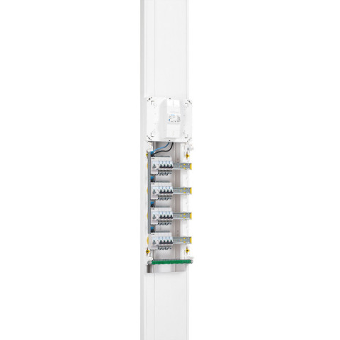 Goulotte gtl drivia 13 premium 65x250mm avec couvercle complet longueur réglable 2,45m à 2,60m (030037)