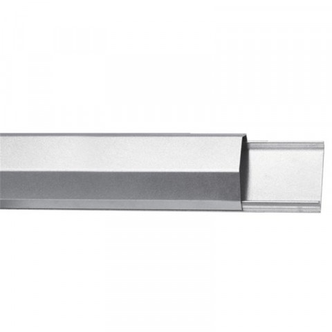 Goulotte Passe-Câbles - Aluminium - 50Mm X 1100Mm - Argenté