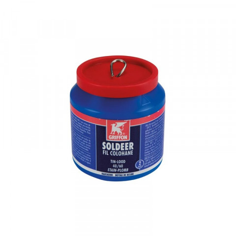 Griffon - Soudure En Fil - Pour Soudure Tendre - 500 G - 2 Mm