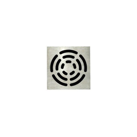 Grille carrée 130x130 pour bonde rotaflux - forme aux choix