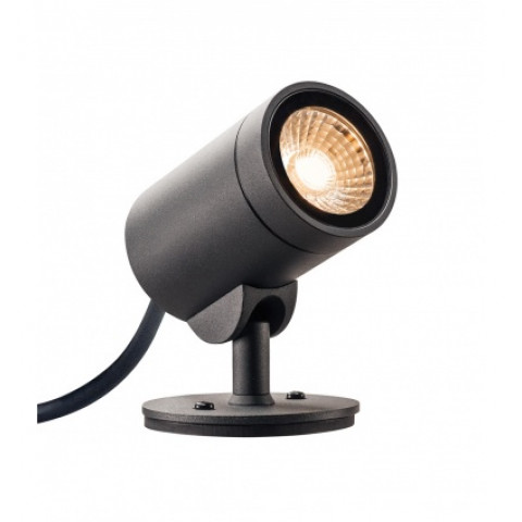 Helia led, projecteur extérieur, anthracite, led 8w 3000k, 35°, ip55