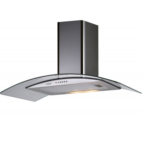 Cata hotte décorative murale c-900 glass 90cm