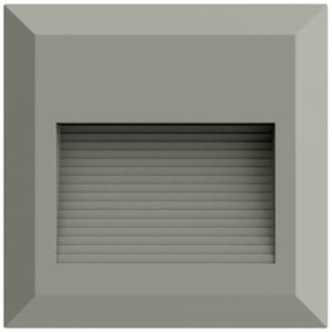 Applique murale led 2w (eq. 16w) ip65 dim. 124x124mm