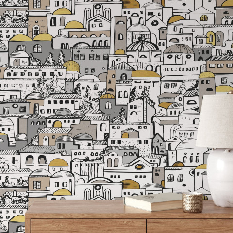 Papier peint paysage rural - MEDITERRANEA++