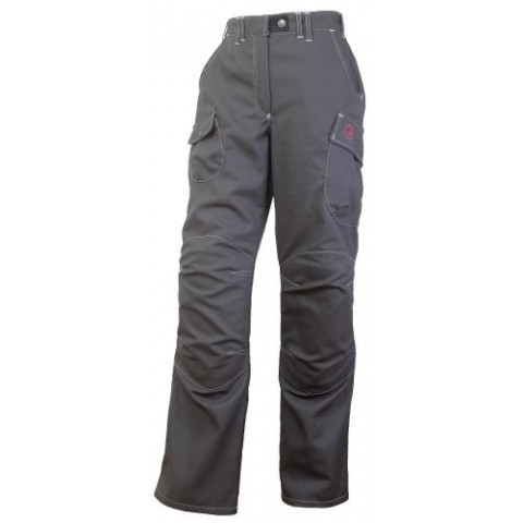 Pantalon multitravaux bosseur harpoon 3 - spécial femme - graphite - Taille au choix