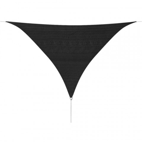 Parasol en pehd triangulaire 3,6 x m anthracite