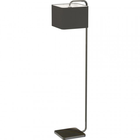 Antonio miro lampadaire cube noir chrome