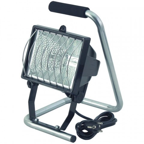 Brennenstuhl projecteur de chantier mobile halogène 400 w ip 44