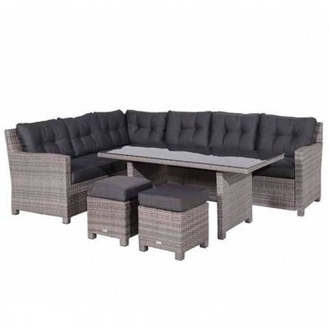 Garden impressions mobilier de jardin 20 pcs blue bird gris 07520gt