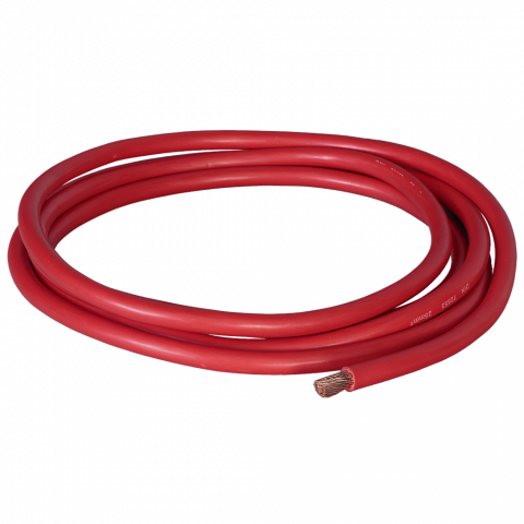 Cable de demarrage 500 a 25 mm2 rouge - 522100