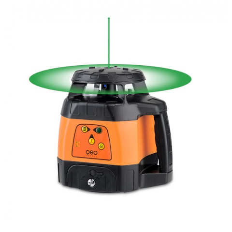 Laser rotatif ip54 portée 1000m avec cellule de réception fr 77-mm tracking Flg 245hv-green tracking