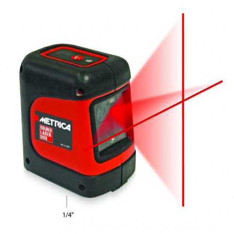Niveau laser automatique portée 10 m ip43  laserbox