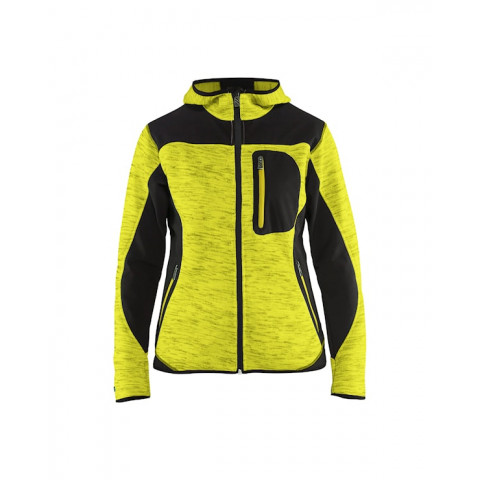 Veste tricoté capuche femme  49312117