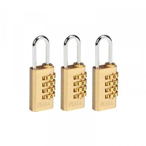 Jeu De 3 Cadenas A Combinaison 20 Mm