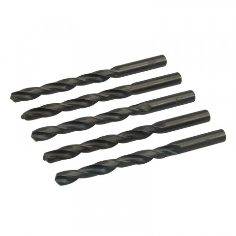 Jeu de 5 mèches acier rapide HSS - 9,5 mm