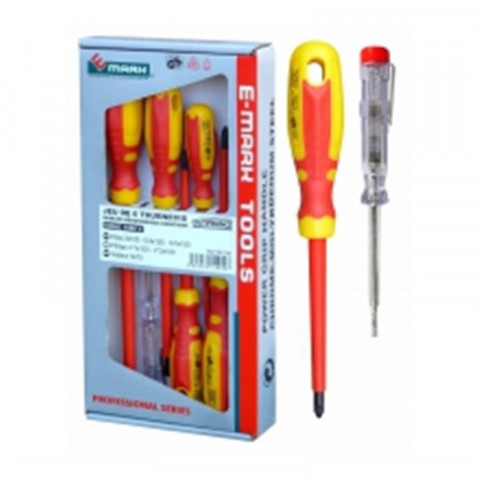 Jeu De 6 Tournevis 1000 Volt