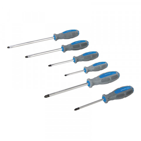 Jeu de tournevis à frapper, 6 pcs - 6 pcs