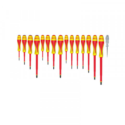 Jeu de tournevis isolés ks tools ultimate - 16 pcs - 922.6219