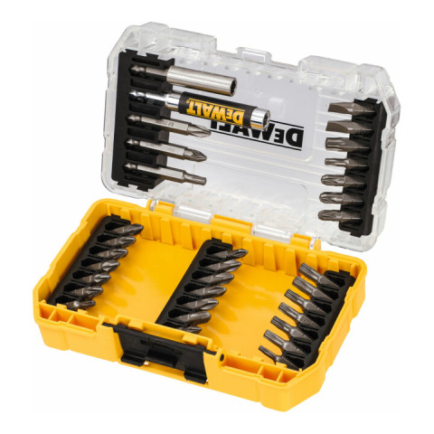 Jeu d'embouts de vissage dewalt 33 pièces - high performance tough case - dt70709-qz