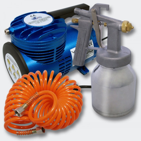 Kit professionnel de pistolet à peinture buse 0.8mm compresseur helloshop26 3416185
