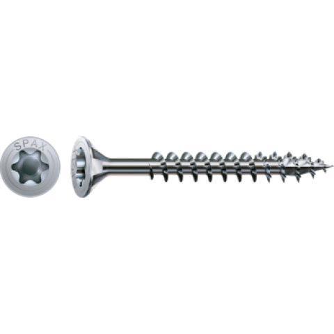 Vis SPAX WIROX Torx - Ø3.5 x 16 mm - Tête fraisée - Filetage Total Boite de 200 - 1191010350163