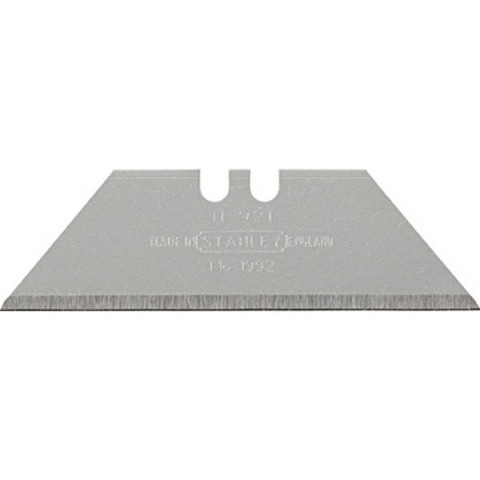 Lame de rechange pour couteau universel, Modèle : Lame trapézoïdale, Dimensions 62 x 0,65 x 19 mm
