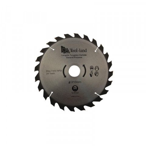 Lame De Scie - Pour Bois - 24T - Pour Tm76012