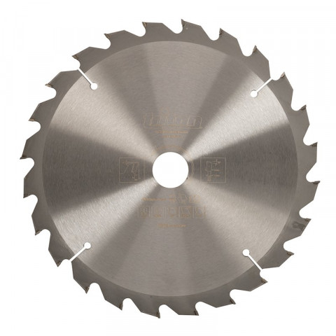 Lame de scie pour travail du bois - 250 x 30 mm 24 dents