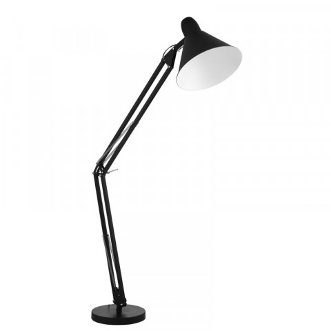 Lampadaire 1 ampoule goliath ii, noir