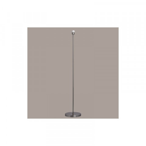 Lampadaire argenté megapolis 1 ampoule 127 cm