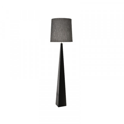 Lampadaire ascent, noir, sans abat-jour