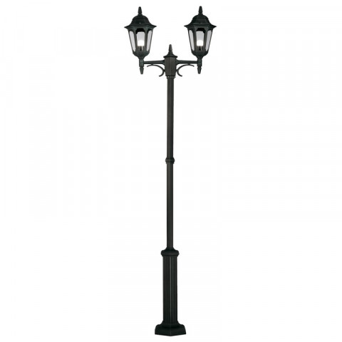 Lampadaire parish, noir, 228 cm