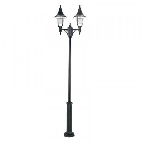 Lampadaire shannon, noir, 245 cm
