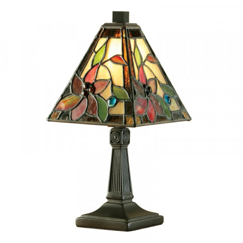 Lampe 40w lelani, verre et résine
