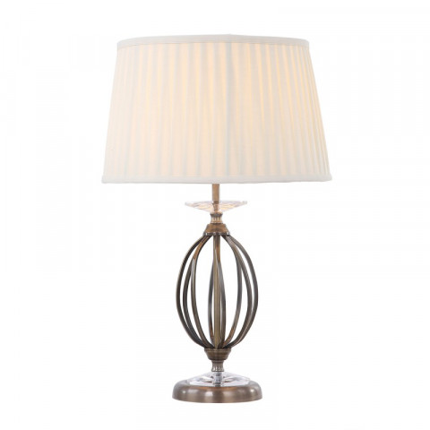 Lampe aegean, laiton, avec abat-jour