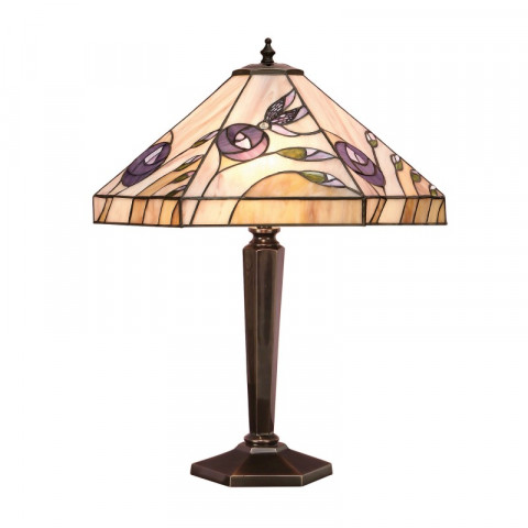 Lampe damselfly, verre et laiton