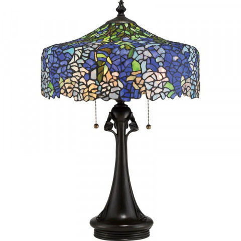 Lampe de table cobalt