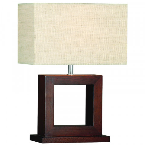 Lampe de table window, en bois