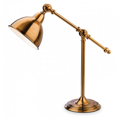 Lampe hampton, or antique