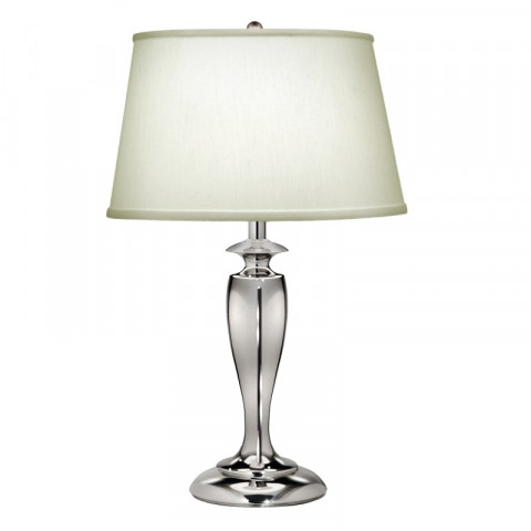 Lampe stuyvesant, avec abat-jour perle