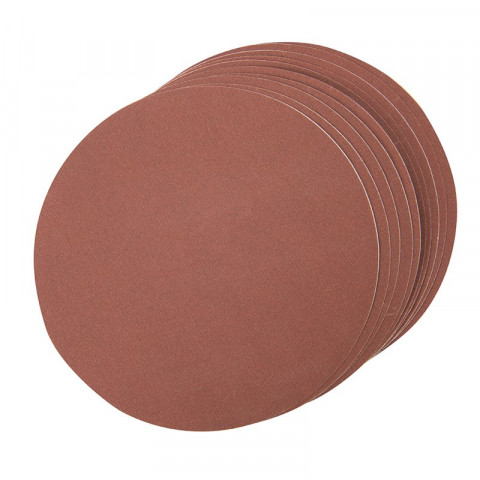 Lot de 10 disques abrasif autocollants 150 mm - Grain 240