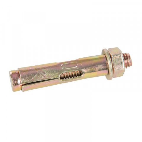 Lot de 10 douilles d'ancrage - M8 x 8 x 40 mm