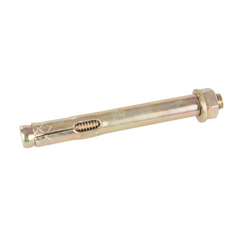 Lot de 10 douilles d'ancrage - M8 x 8 x 65 mm