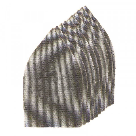 Lot de 10 triangles abrasifs treillis auto-agrippants 175 x 105 mm