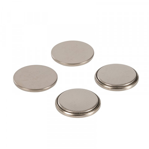 Lot de 4 piles bouton lithium cr2025 - lot de 4