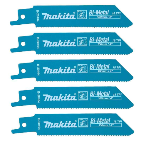 Lames Bi-Métal flexibles MAKITA pour tôles minces 75mm - Boite de 5 - B-20404
