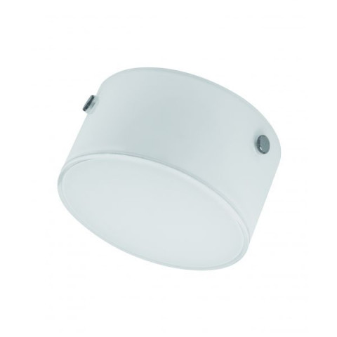 Lunive sole 8 watt - applique ou plafonnier led diam 100 mm - couleur - blanc chaud 3000°k
