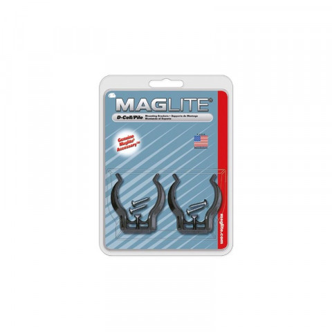 Maglite - Crochets De Fixation Pour Ml/Mag-Charger/2D/3D - 2 Pcs