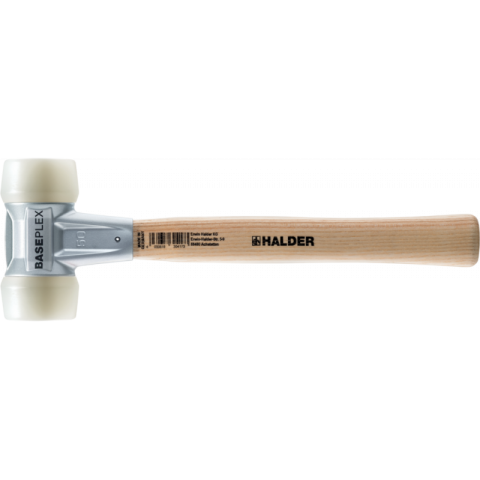 Maillets baseplex, avec boîtier en zinc mouléet manche en bois, ø 30, embout en nylon
